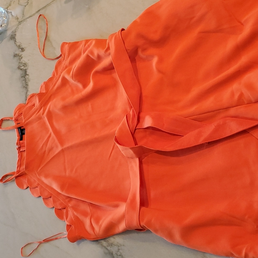 Victoria Beckham orange romper